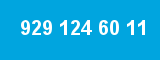 929 124 60 11